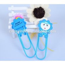 Promotional soft pvc paper clip with magnet